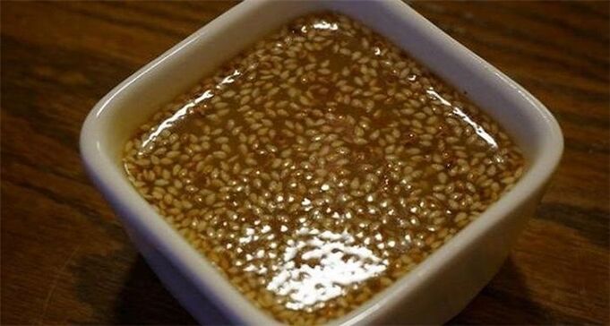 Honey with sesame for potency